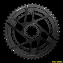 Priekinė žvaigždė SRAM Rival 46-33T Direct Mount juoda