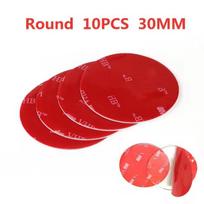 10PCS Transparent Acrylic Double-Sided Adhesive Tape Strong Adhesive Patch Waterproof No Trace High Temperature Resistance red