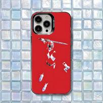 P-PowerS MMPR R-RangerS Phone Case For iPhone 16,15,14,13,12,11,8,7,Pro,Max,Plus,Mini,XS,SE Shockproof Matte Cover iPhone13PROMAX white