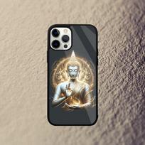 Lord Buddha Phone Case For iPhone 15,14,13,12,11,Plus,Pro,Max Mini Magsafe Magnetic Wireless Charging iPhone13mini black