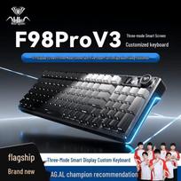 AULA F98pro V3 Transparent Tri-Mode Hot-Swappable Mechanical Keyboard