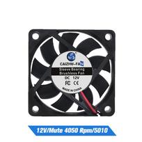 Dc5010 5012 Cooling Fan 5V 12V 24V Machine Equipment Dc Motor Cooling Fan Computer Cpu Cooler Power Supply Fan For 3D Printer white