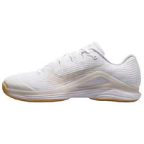 Nike Vapor 12 Tennis Shoes Men's Low Top White/Peak White/Linen/Light Orewood Brown FV5552-102 43 medžio rudos spalvos