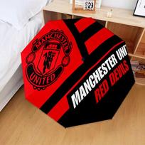 Manchester Crest Automatic Folding Umbrella - 8-Rib Travel Umbrella with Auto Open/Close & Portable Gifts for holidays or birthdays