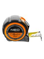 Plieninė magnetinė ruletė NEO, 8 m x 25 mm (67-188)