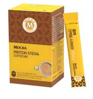 Sugar-Free Protein Coffee Mix with Stevia 1 box brown