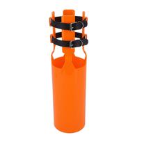 Leaf Blower Air Booster ABS Leaf Blower Amplifier Nozzle Extension Attachment For 2 to 4 Inch Nozzles Yard Lawn Cleanup Orange