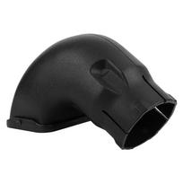 3.5in Car Mudding Snorkel Head Replacement Dust Collector Air Intake Inlet Universal Accessory black