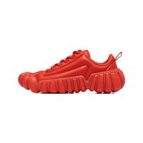Onitsuka Tiger Dentigre Puff Synthetic Leather Casual Shoes Unisex Fire Red 1183C147-600 44 raudona