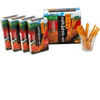 Tochigi Limited Wagyu Steak Style Pretzel Local Snack Appetizer Confection Souvenir black