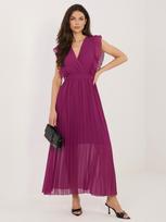 Sukienka-IT-SK-13166.60-ciemny fioletowy