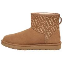 UGG Classic Mini Ii Sheepskin Warm Versatile Vintage Short Snow Boots Women boots 1153530-CHE 36 brown