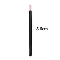 Nagų dailės priežiūros priemonė Kvarciniai šveitikliai Akmeniniai odelių šveitikliai Šaukštas Cut Remover Pusher Polish Gel Salon black
