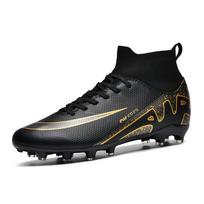 Assassin 15 New Football Shoes Youth Outdoor Sports Game Training Ag Long Nails Tf Broken Nails Football Shoes 33 black
