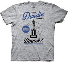 Ripple Junction The Office Men_s Short Sleeve T-Shirt Mens Womens Tees Top Dundie Award Winner Hottes 4XL white