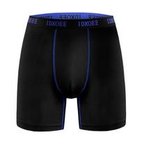 Men's 15-Piece Antibacterial Sports Briefs, Long-Leg, Breathable, Flat-Leg, Perfect for Summer S (EU/US)