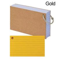 50Pcs Binder Horizontal Line Memo Book Loose-Leaf Index Cards Flash Cards Small Revision Cards for Study Office NotePads Study