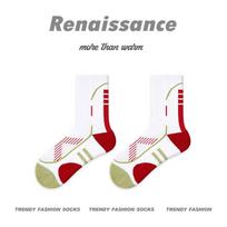 Renaissance Women's Breathable Sweat-Absorbent Running & Jump Rope Socks - Pink Sports Towel Bottom Socks One Size white
