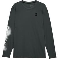 On Pace Logo Printed Round Neck Lg Sleeve T-Shirt Men Tops 1ME10190427 S gray