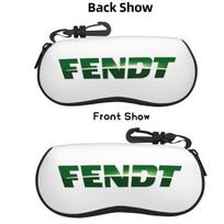 Fendt German Tractors Shell Glasses Case Protective Sunglasses Box Women Men Soft Eyeglasses Bag Pouch One Size white