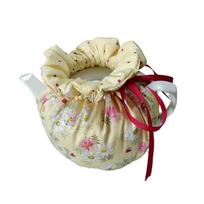 Insulation Teapot Dust Cover Keep Warm Teapot Cover Hot Tea Cosy  Home Kitchen Style 05 brown
