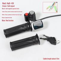 Ride-Share Electric Bike Handlebar LCD Throttle Assembly Folding Universal Parts