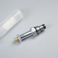 Hydraulic Two-Way Threaded Cartridge Solenoid Valve, Pressure Relief, Normally Closed, DHF08-220H AC220V Coil + Valve Core