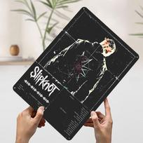 Slipknot Tinplate Poster Customized Wall Art Vintage Retro Metal Signs for House Decor Decoration Bedroom Decorations Wand Deko 20x30cm（7.8x11.8inch） white