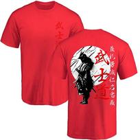 Japan Samurai Spirit T Shirts For Men T-Shirts O-Neck 100% Cotton Short Sleeve Summer Oversized Tops Tee Clothes Male Gifts Tee 4XL white