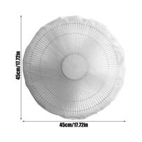 Universal Electric Fan Dust Cover Waterproof Dustproof Drawstring Bag for Floor Standing Table Fan Home Storage protective cover gray