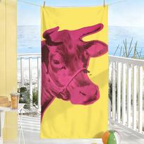Classic Art A-Andy Warhol Colors Towel Soft Pool Gift For Travel Gym Shower Camping Quick Dry Sports Large Beach Towels STJ40x70CM yellow