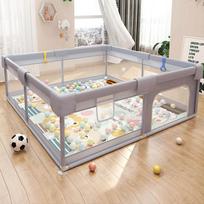 Baby Safety Fencing Playpen Indoor Gate With Ocean Ball And Hand Pull For Crawling And Learning 1.2x1.2m