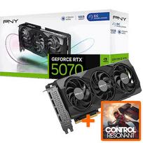PNY Technologies GeForce RTX 5070, 12GB GDDR6, OC Triple Fan (DLSS 4) VCG507012TFXPB1-O
