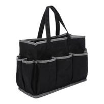 Garden Tool Bag Waxed Canvas Tote For Gardening Water Resistant Abrasion Resistant Versatile Utility Storage Bag žalia