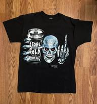 Stone Cold Steve Austin Single Stitch WWF Whoop Ass Unisex T-Shirt XXXL gray