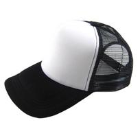 Unisex Casual Hat Solid Baseball Cap Trucker Mesh Blank Visor Hat Adjustable gray