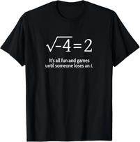 Someone Loses An i_ Funny Math Short Sleeve Gift Unisex T-Shirt 2XL black