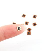 5pcs/set Programmable 5*5mm Micro FPC NFC Ntag213 RFID Tag Sticker 1mm Reading Range beige