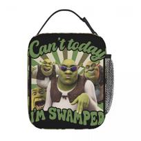 Lunch Box Vintage Shreks Can't Today I'm Swamped Accessories Food Box New Cooler Thermal Lunch Box For School One Size