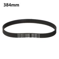 3m-384-12 12 Transmission Belt 5M-535-15 HTD Rubber Black Drive Stripe E-scooter Hoverboard Parts 384mm black