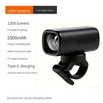 Bike Front Light Waterproof Bicycle Headlight for Brompton Dahon Folding Fork Mount Night Riding Lamp Mountain Bike Cycling Equipment Black formal suit black