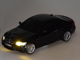 Nuotoliu valdomas lenktytinis automobilis BMW Joko, juodas