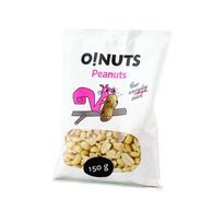 Žemės riešutai O!NUTS, puselės,150 g, GRAONT4771459067529