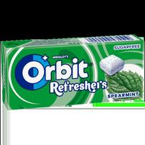 Kramtomoji guma ORBIT becukrė mėtų skonio, KGGORT4009900535519