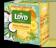 Vaisinė arbata LOYD, pina colada skonio, 20, VZTLOY5900396037367