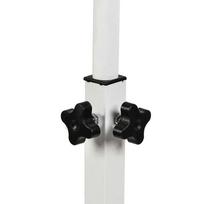 Maclean mobile desk/laptop stand, white, height, TBLMCLMC_121_W