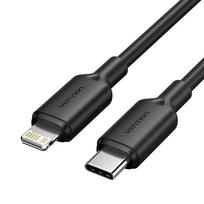 USB-C to Lightning Cable 3A 480Mbps 1m BLACK, USCVNTLAKBF