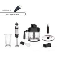 High-Power Multifunctional Handheld Food Processor & Blender black