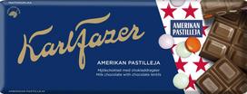 Pieninis šokoladas KARL FAZER, su dražė,180, CHHKFZ6416453014695