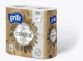 Tualetinis popierius GRITE, Ecological, 3, WCPGIE4770023350227